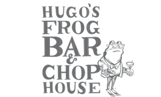 Hugo's Frog Bar & Chop House Logo